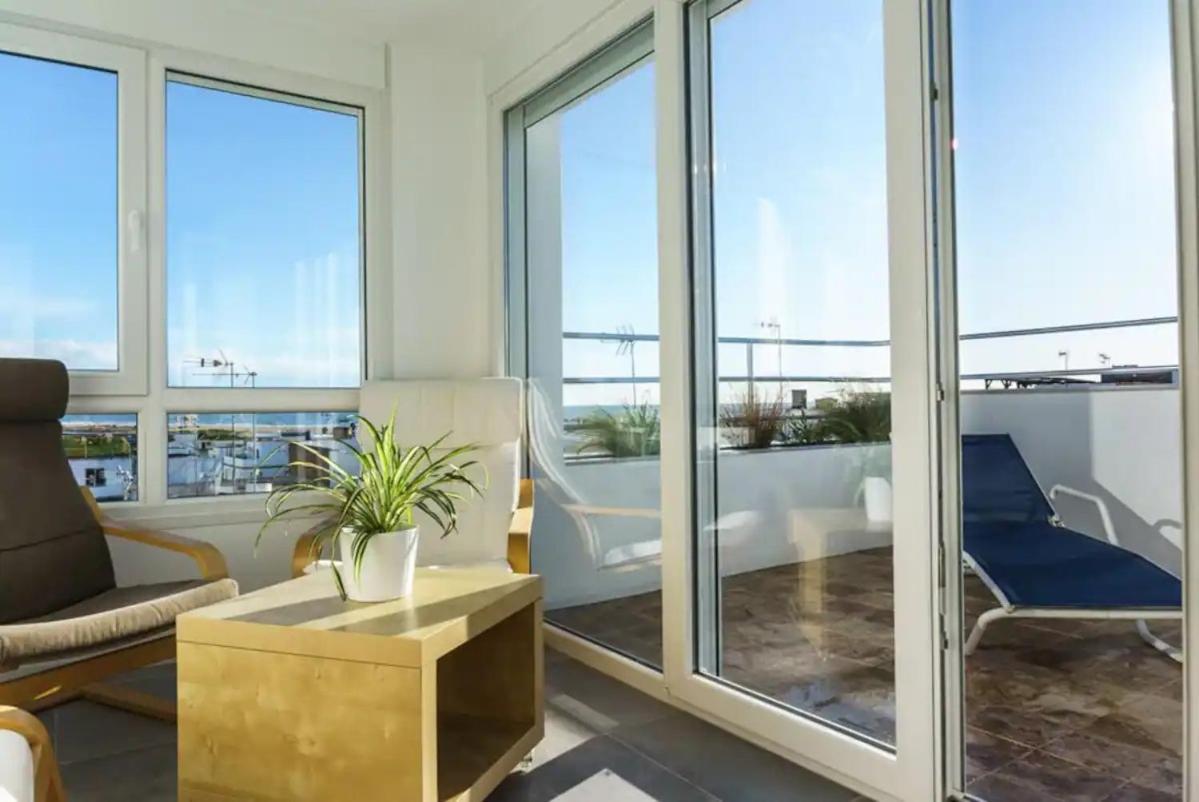 Apartamento Con Terraza Vistas Al Mar. Conil De La Frontera Eksteriør bilde