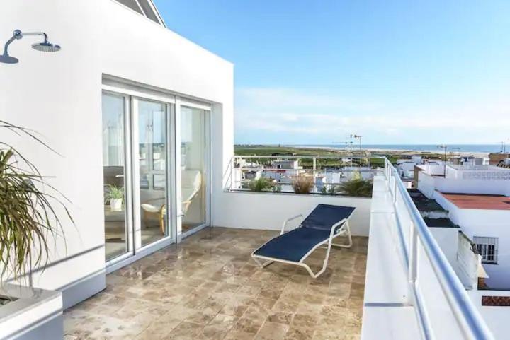 Apartamento Con Terraza Vistas Al Mar. Conil De La Frontera Eksteriør bilde