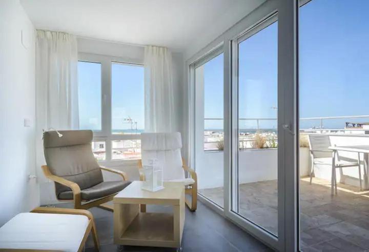Apartamento Con Terraza Vistas Al Mar. Conil De La Frontera Eksteriør bilde