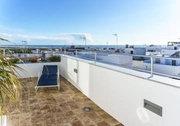 Apartamento Con Terraza Vistas Al Mar. Conil De La Frontera Eksteriør bilde
