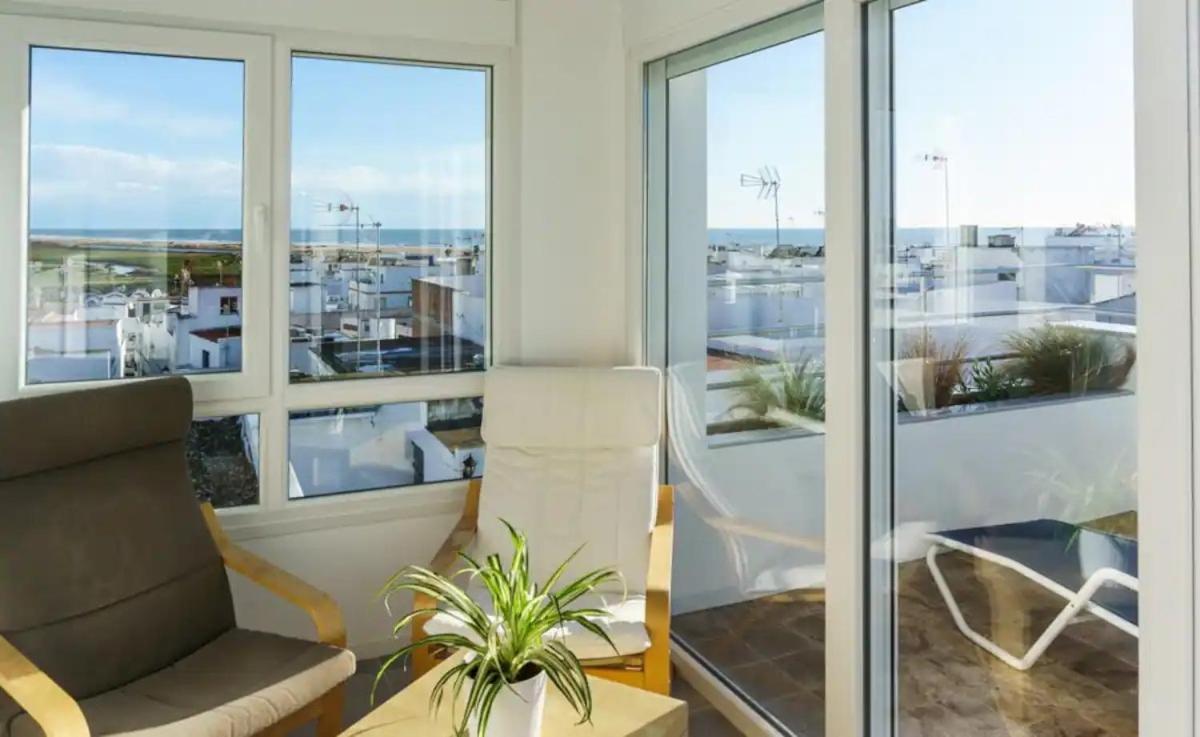 Apartamento Con Terraza Vistas Al Mar. Conil De La Frontera Eksteriør bilde